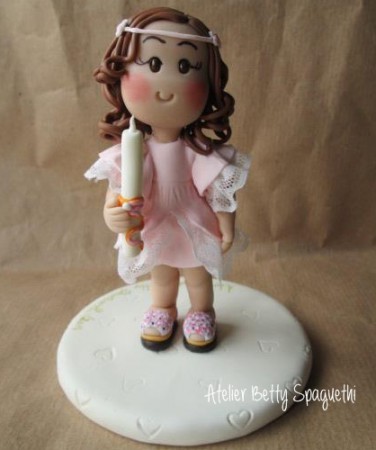 Topo batizado menina Personalizado